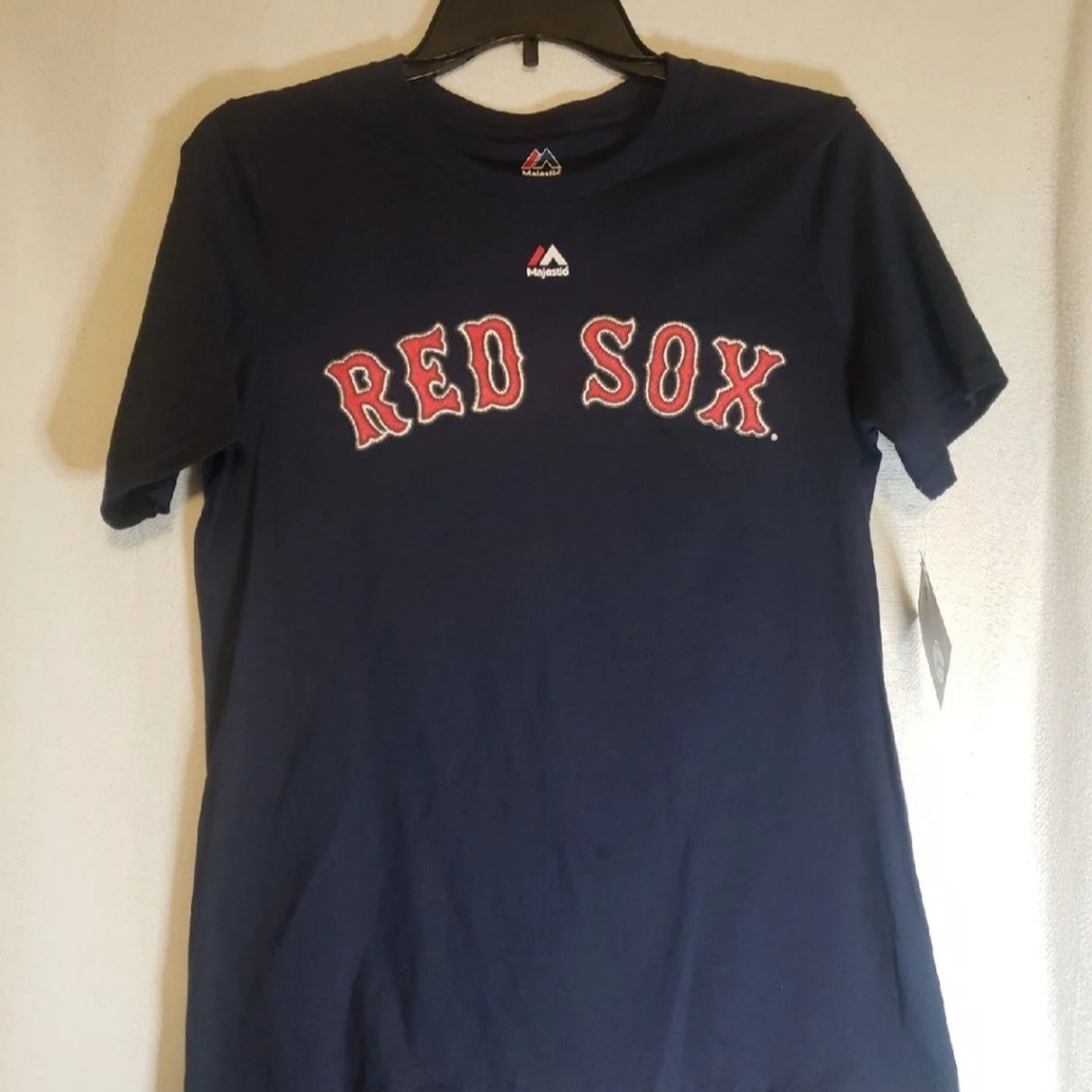Majestic Kids' Boston Red Sox Name & Number T-Shir
